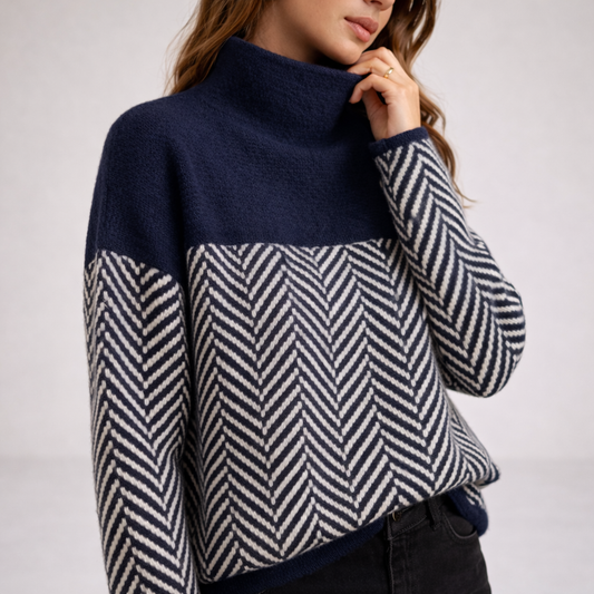 Amanda || Jersey Oversize con Cuello